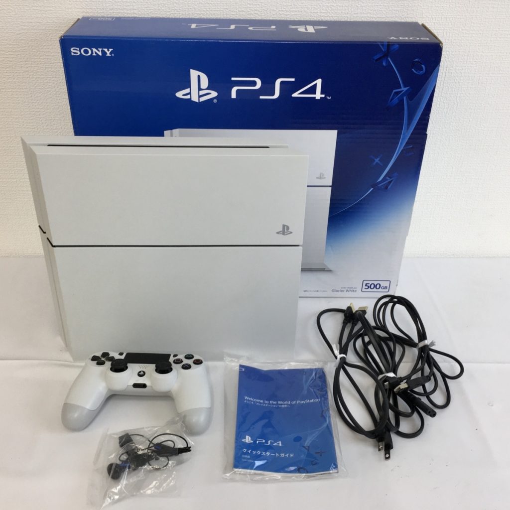 PlayStation4 プレイステーション4 プレステ４ PS4 SONY ソニー Glacier White 500GB CHU-1200A