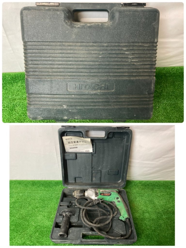 宇都宮店　日立工機　日立変速ドリル　13mm　D13VF　通電動作確認済み