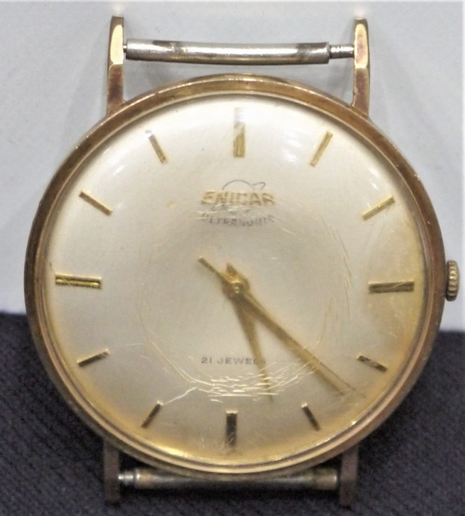 ENICAR ULTRASONIC　ANTIMAGNETIC 21JEWELS 100/149PS　エニカ ウルトラソニック 23石 手巻き メンズ