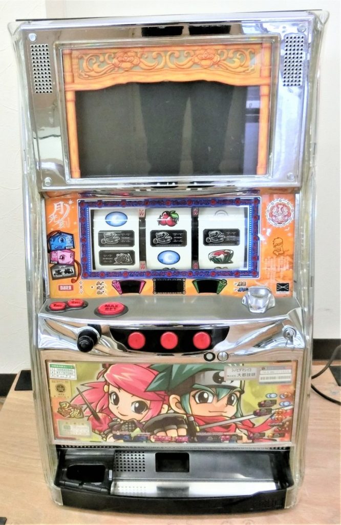 パチスロ実機 大都 忍魂3 ドアキー・設定キー付