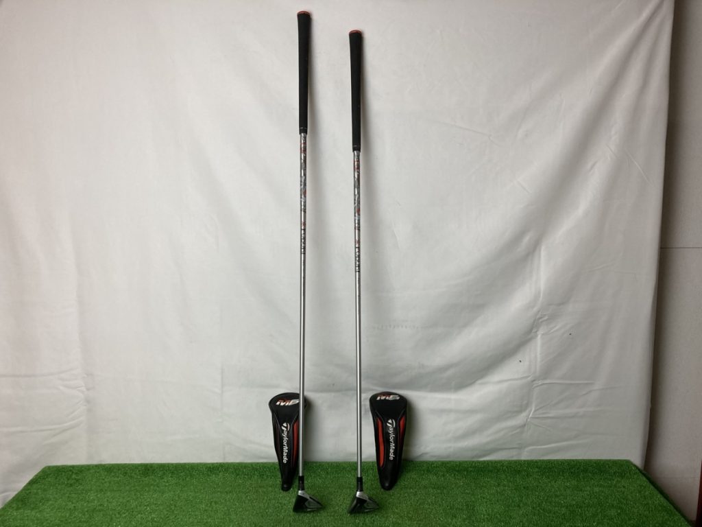 TaylorMade　テーラーメイド M6 レスキュー ユーティリティ U3 19度 / U6 28度　ゴルフクラブ　カバー付　傷あり