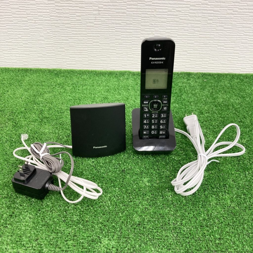 Panasonic パナソニック コードレス電話機　親機 VE-GZL40-K / 子機 KX-FKD559-K 留守番電話