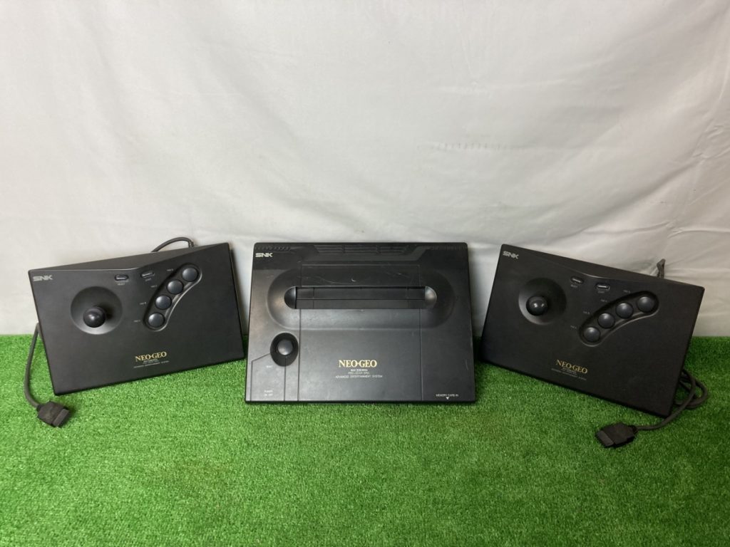 ジャンク品　NEO-GEO　ネオジオ　NEO-O　MAX330MEGA　スティックコントローラー　ゲーム機　本体　箱なし
