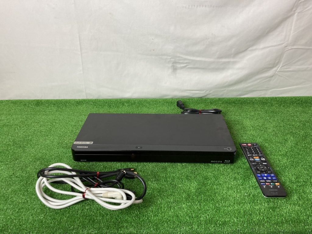 通電確認済み　TOSHIBA　東芝　HDDレコーダー　DBR-W1007　ブルーレイディスクレコーダー　2017年製　リモコン付き