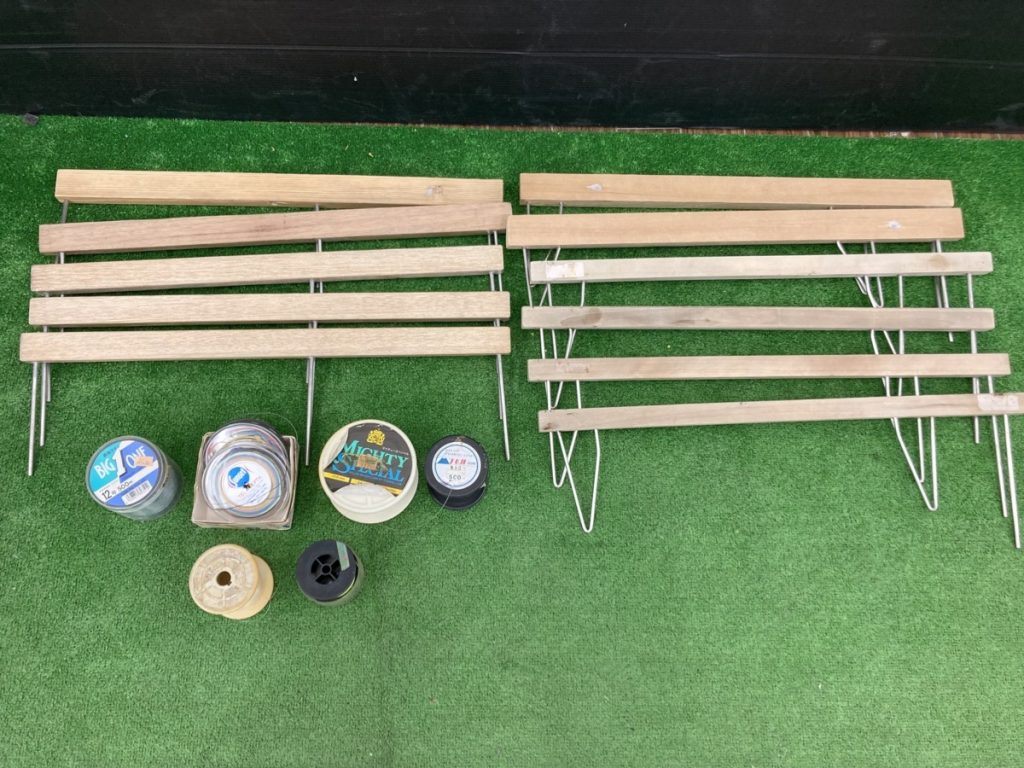 木製 仕掛け巻き 掛枠 糸 まとめ売り 深場 釣り具