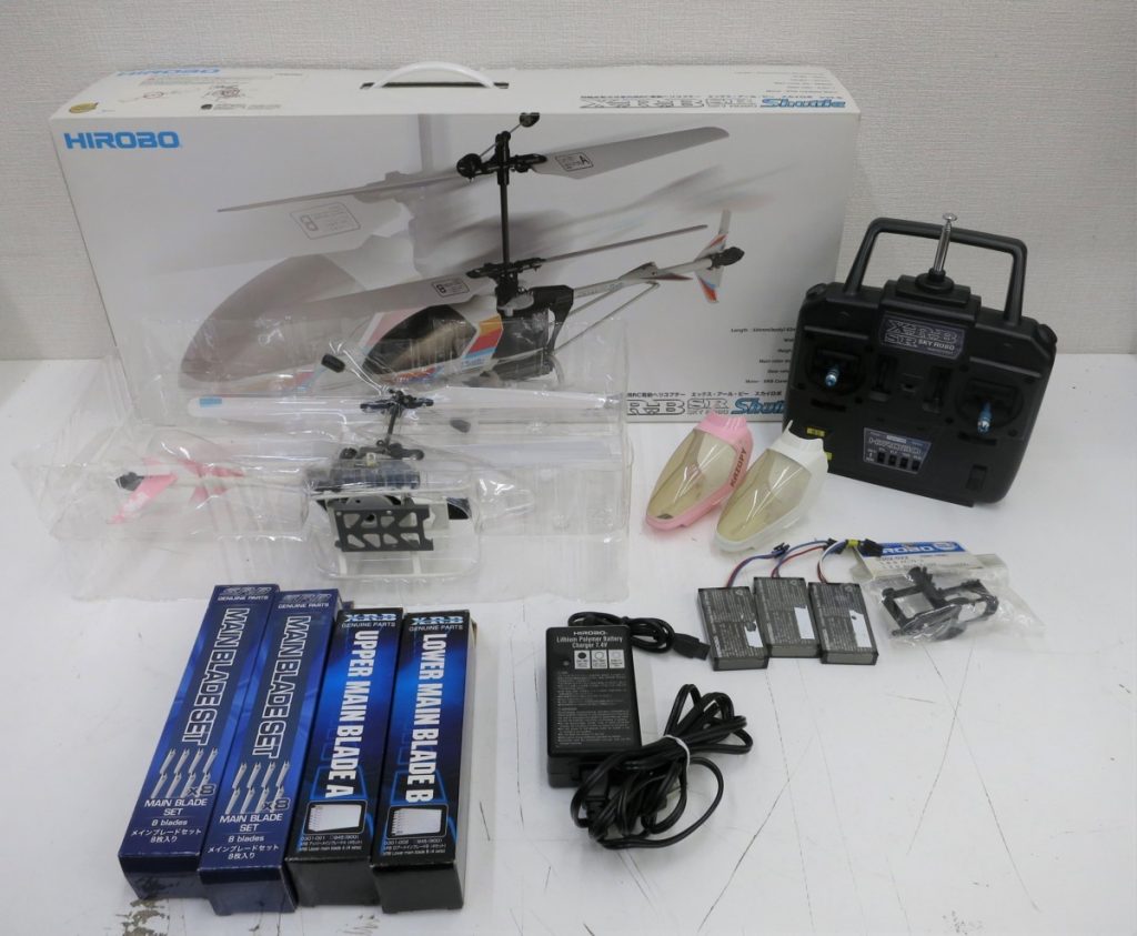 HIROBO ヒロボー 同軸反転方式室内用RC電動ヘリコプター XRB スカイロボ シャトル