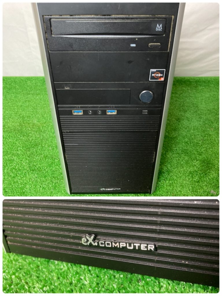 ex.computer デスクトップパソコン RM5A-B181/T 電源コード無し本体のみ　通電動作未確認品