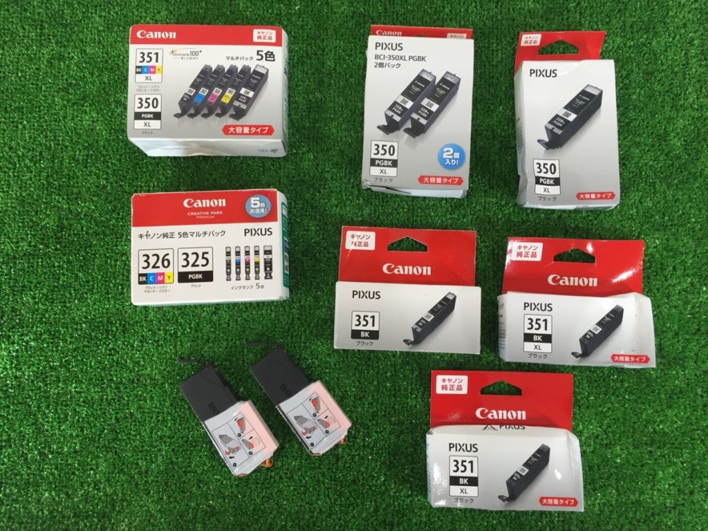Canon 純正インク まとめ