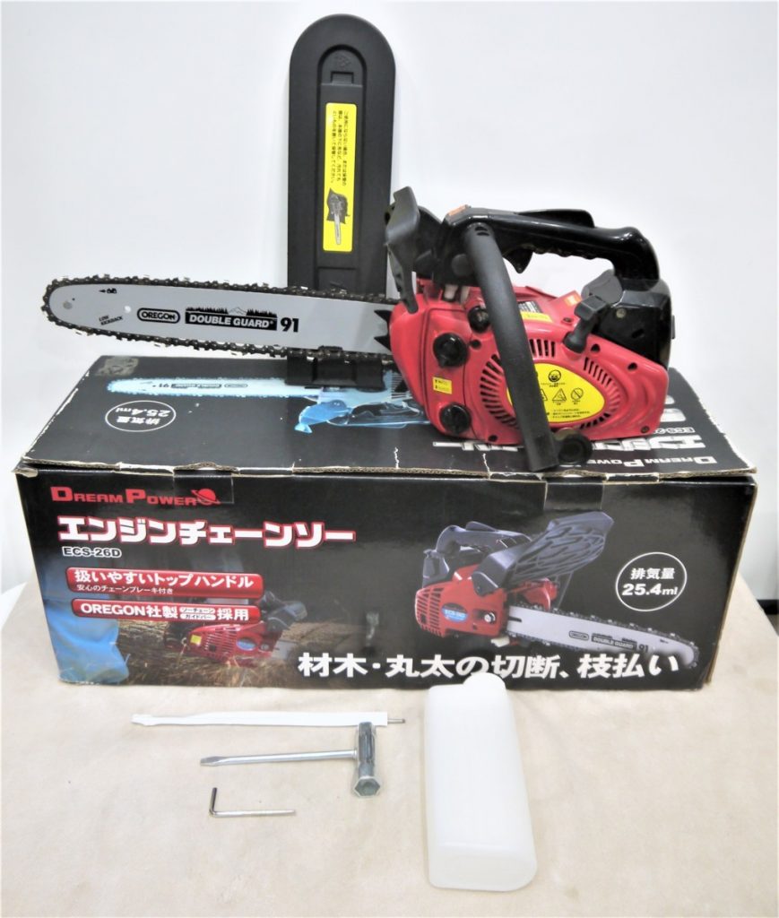 エンジンチェーンソー　DREAM POWER ドリームパワー　ECS-26D