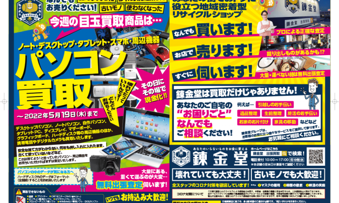 錬金堂 カメラの高価買取