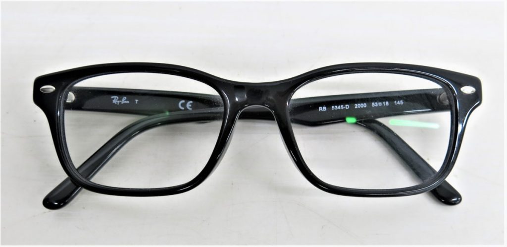 Ray-Ban レイバン RB 5345-D 2000 53□18 145 ウェリントン ブラック 眼鏡