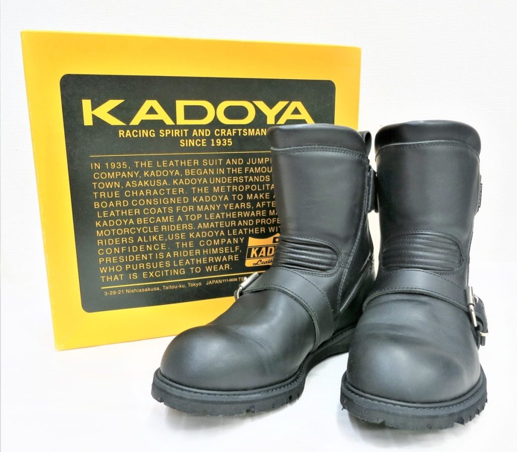 KADOYA カドヤ BLACK ANKLE ライダーブーツ K’S LEATHER 27.5cm