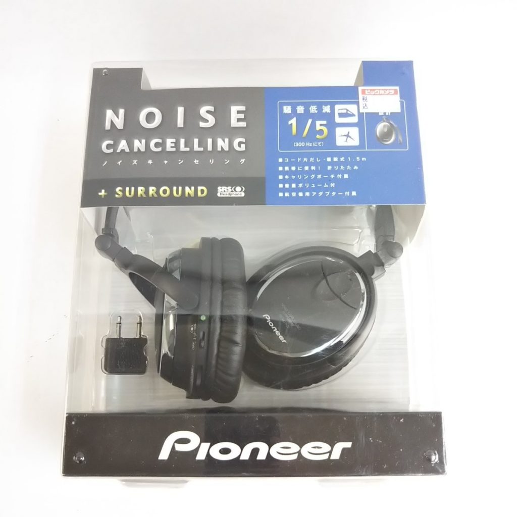 未開封 Pioneer パイオニア ノイズキャンセリング ヘッドフォン SE-MJ7NS 現状品