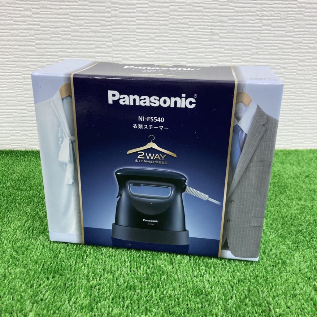 Panasonic 衣類スチーマー パナソニック スチームアイロン NI-FS540 ダークブルー