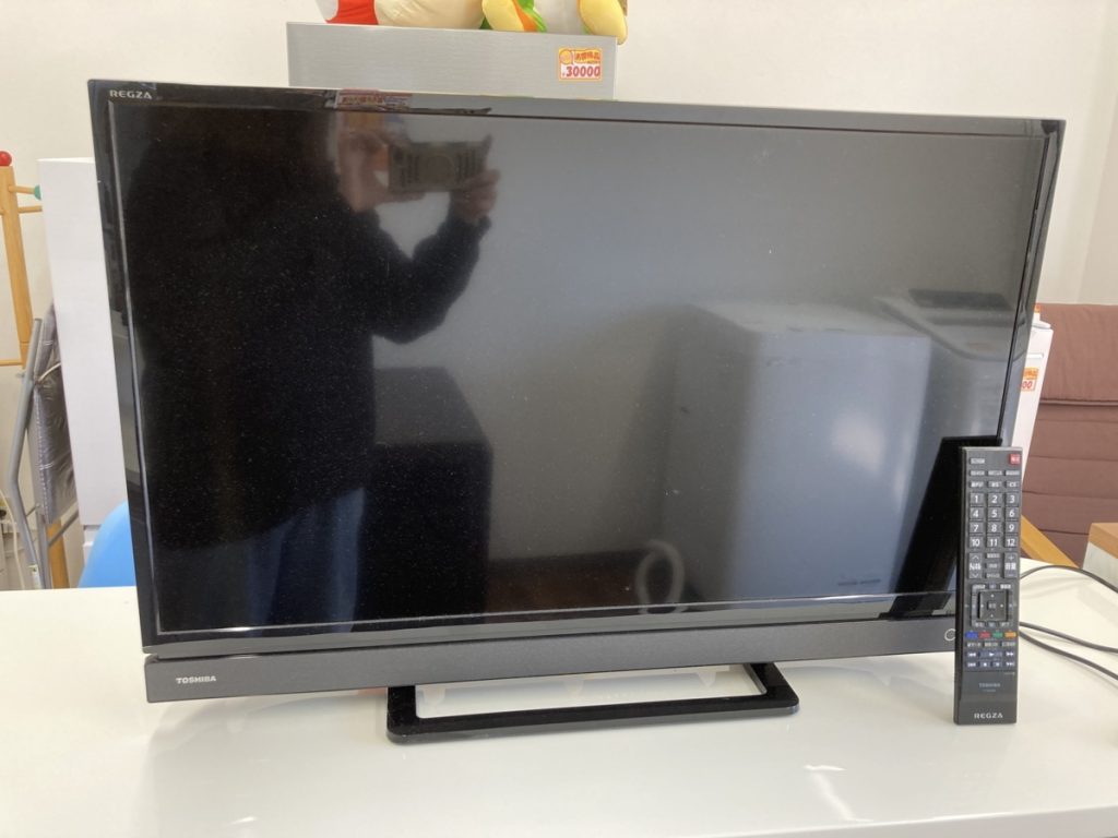 通電確認済み　東芝　TOSHIBA　液晶テレビ　REGZA　レグザ　32S21　32型　2018年製　リモコン付属