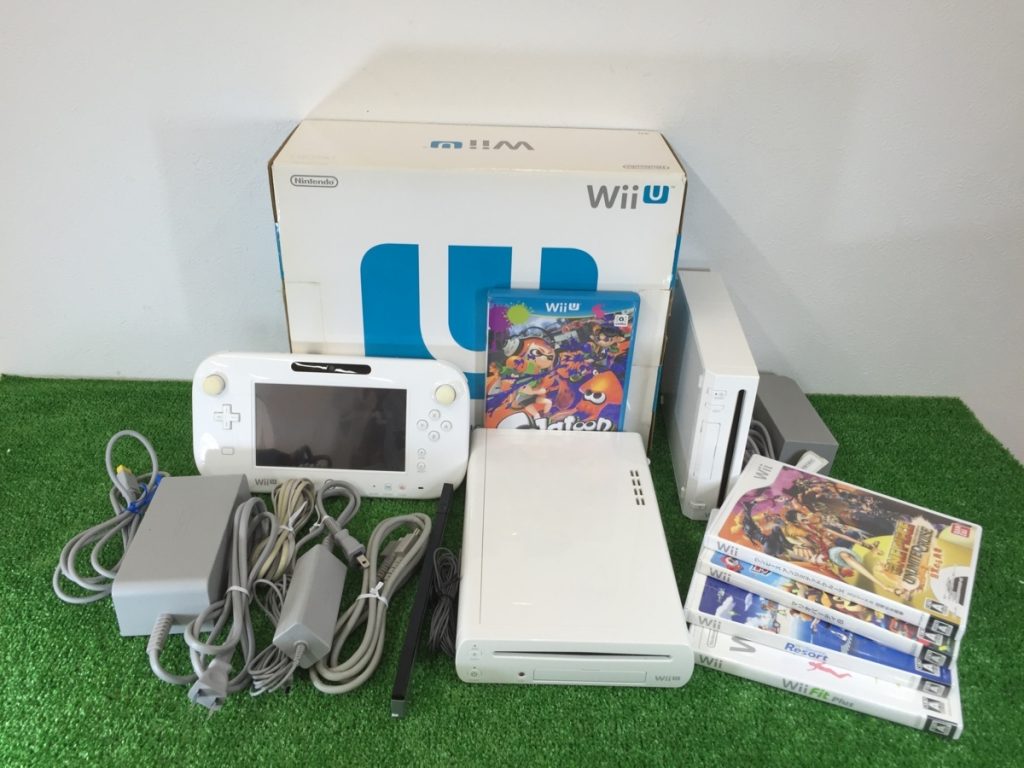 Nintendo 任天堂 Wii 本体 Wii U シロ 8GB ソフト まとめ