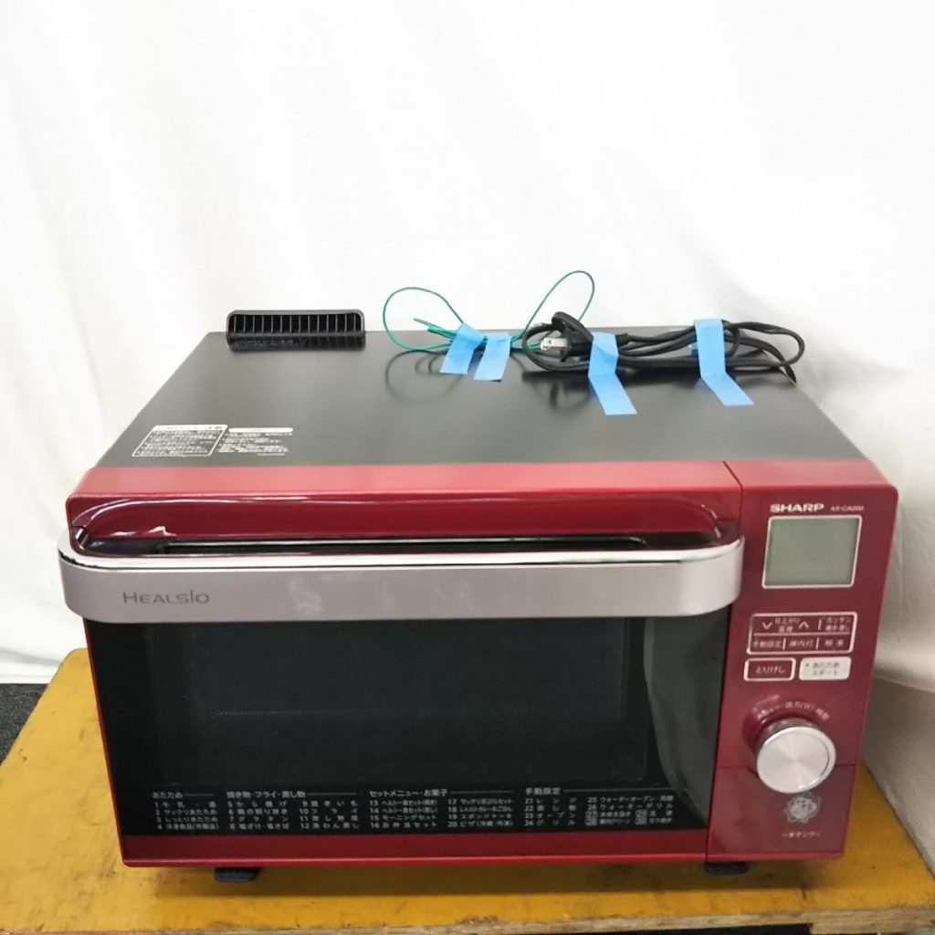 通電OK!! SHARP シャープ ウォーターオーブン HEALSIO AX-CA200 ヘルシオ 2017年製 50-60Hz 現状品