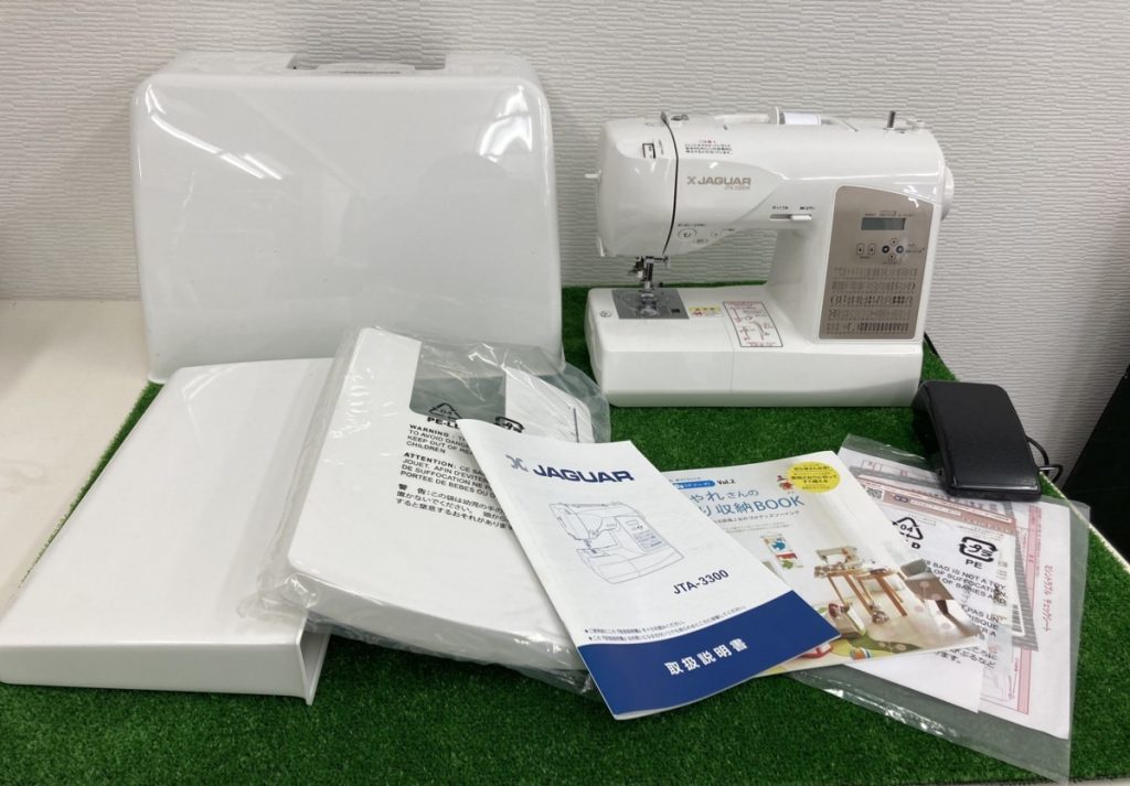 JAGUAR ジャガー JTA3300W X JAGUAR コンピューターミシン 大型補助テーブル付