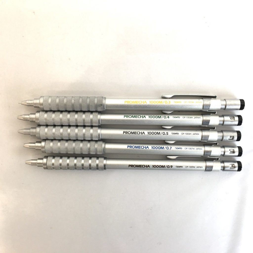 廃盤　OHTOオート　PROMECHA　プロメカOP‐1000M製図用シャープペンシル0.3/0.4/0.5/0.7/0.9㎜　文房具　筆記用具