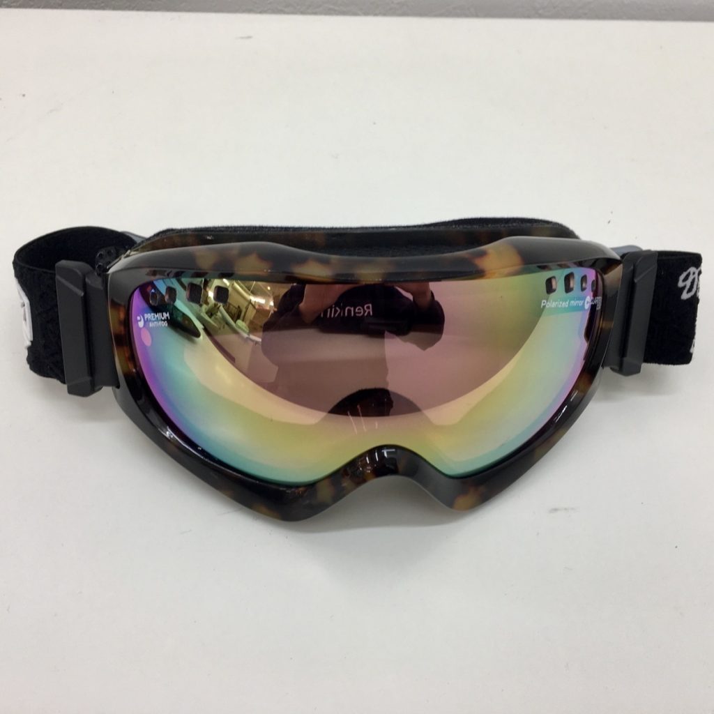 DICE ダイス ゴーグル ウィンタースポーツ スノーボード スキー 偏光レンズ ミラーレンズ べっ甲