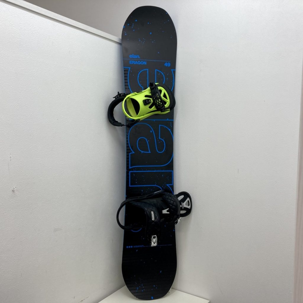 elan. ERAGON 49 スノーボード板 149㎝ スノボ ビンディング付き ケース付き