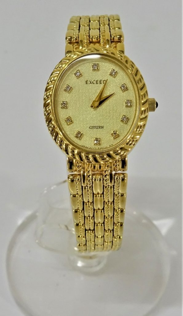 CITIZEN シチズン EXCEED エクシード 4422-E42797 ダイヤ クォーツ 腕時計 レディース