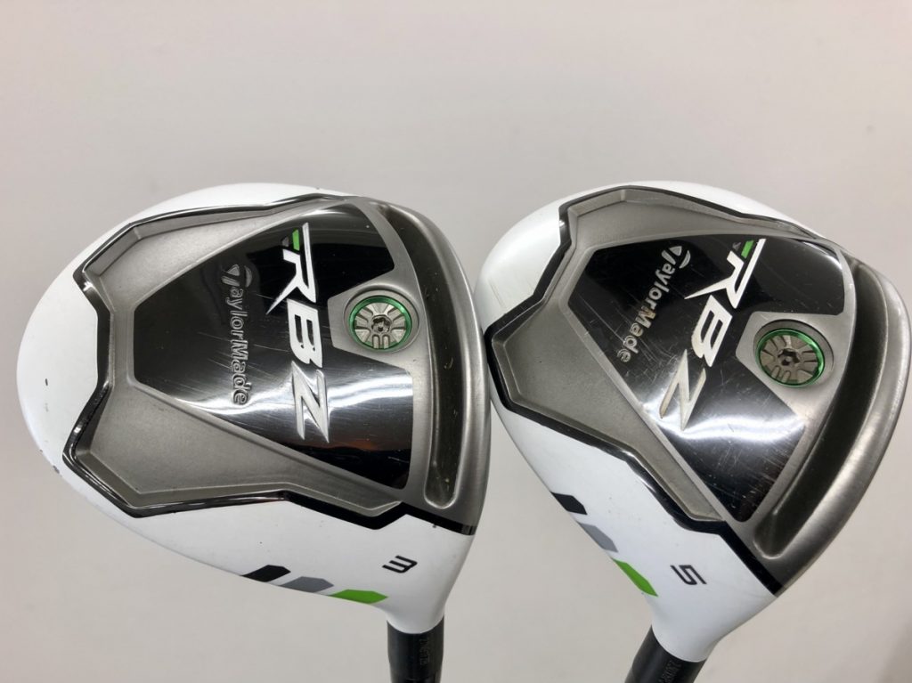 テーラーメイド RBZ フェアウェイウッド ２本セット 3W 15° 5W 19° RB-50 ROCKETBALLZ FLEX SR カバー付 ゴルフクラブ