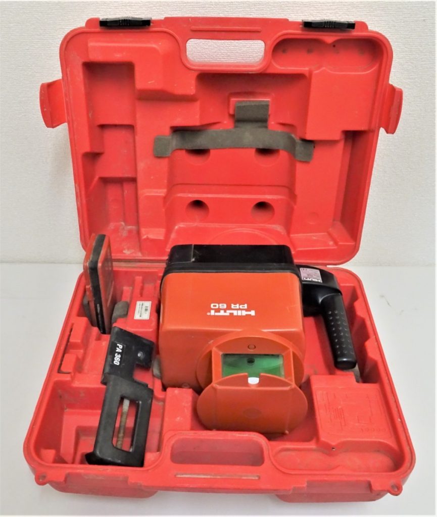 HILTI ヒルティー 回転レーザー ローテティングレーザー PR60 受光器付