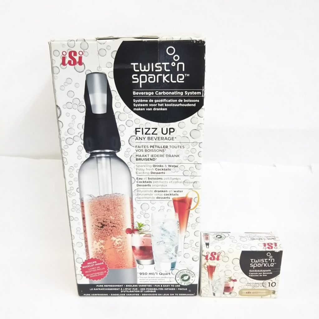 未開封 ツイスパソーダ カートリッジ10本つき ソーダメーカー 炭酸