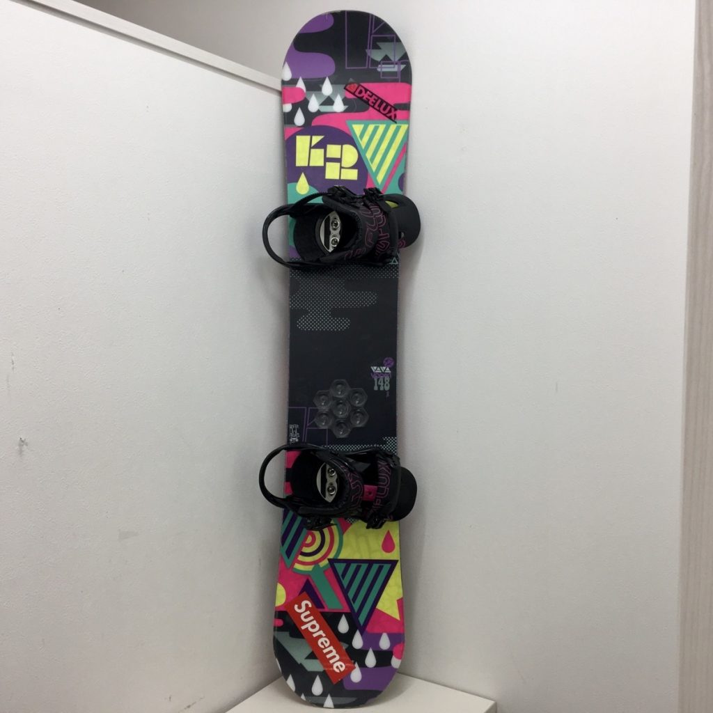 K2 Voom 148 スノーボード板 スノボ 148㎝ ビンディング付き ケース付き