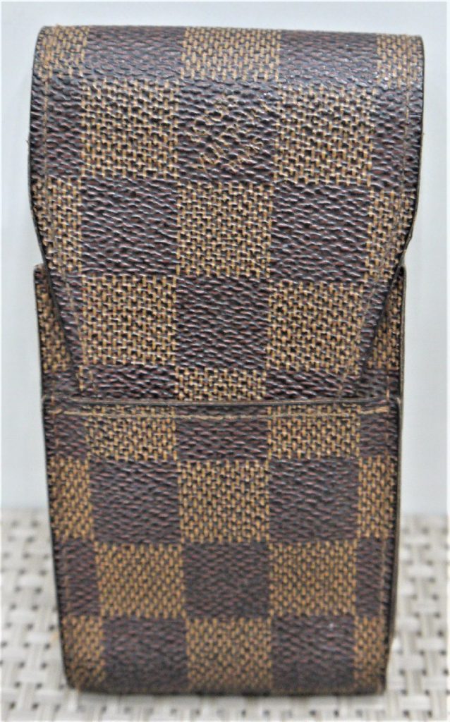 ルイ ヴィトン ダミエ シガレットケース CT3170 タバコケース シガーケース エベヌ