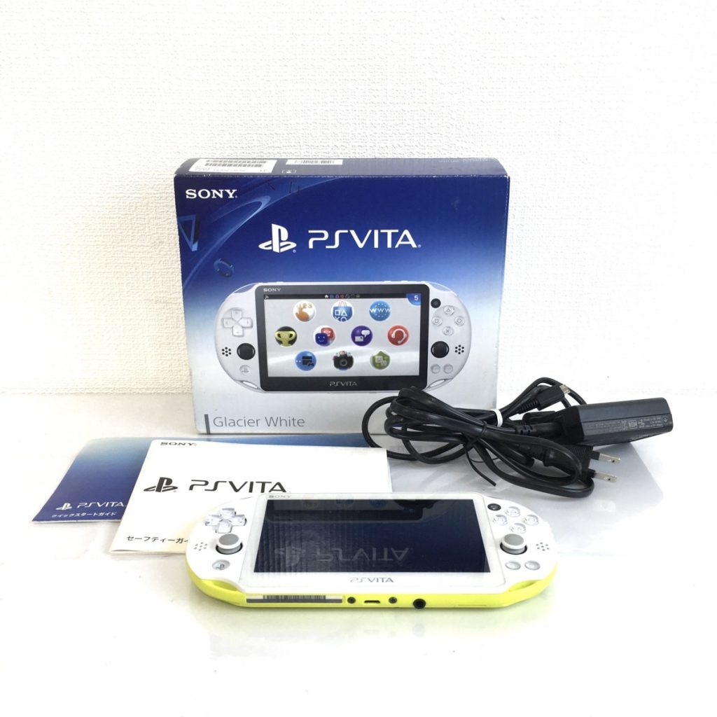 SONY　PS Vita PCH-2000 ZA22 ライムグリーン ホワイト ソニー プレステ