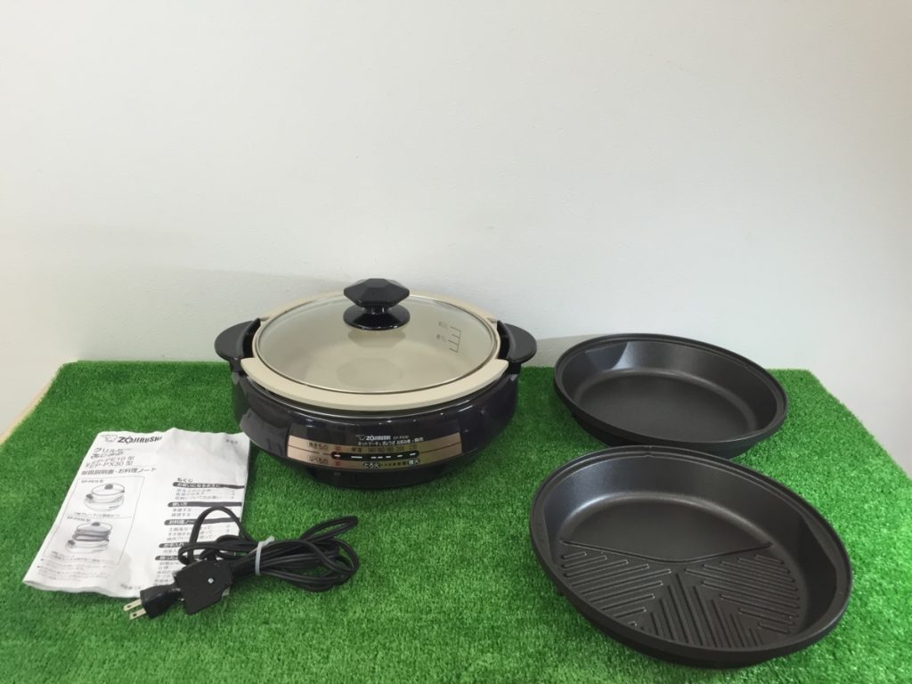 象印 鍋風 グリルなべ あじまる 3.7L ホットプレート EP-PX30