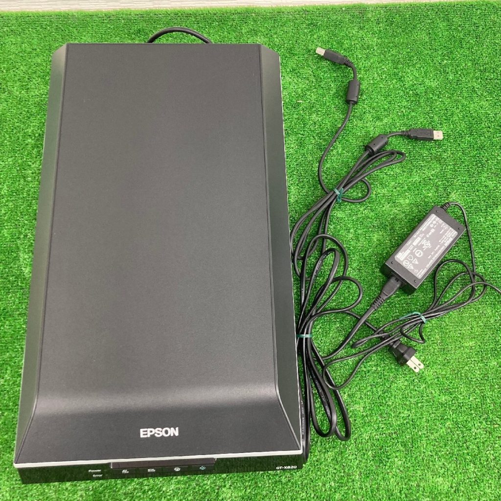 EPSON GT-X820 エプソン フラットベッドスキャナー ACアダプター USBコード付属
