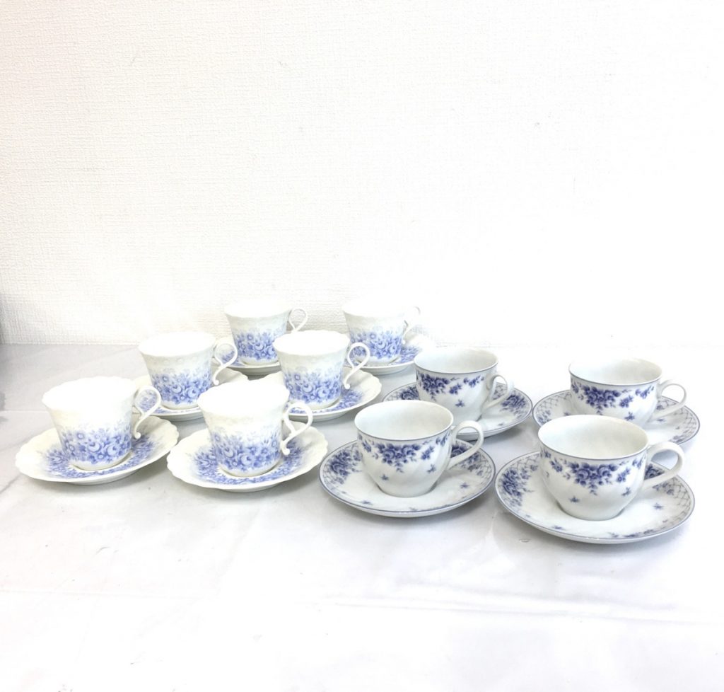 NARUMI　ナルミ　ボーンチャイナ　カップ＆ソーサー　6客　Ching Gourmets BY SANGO CHINA カップ＆ソーサー　4客