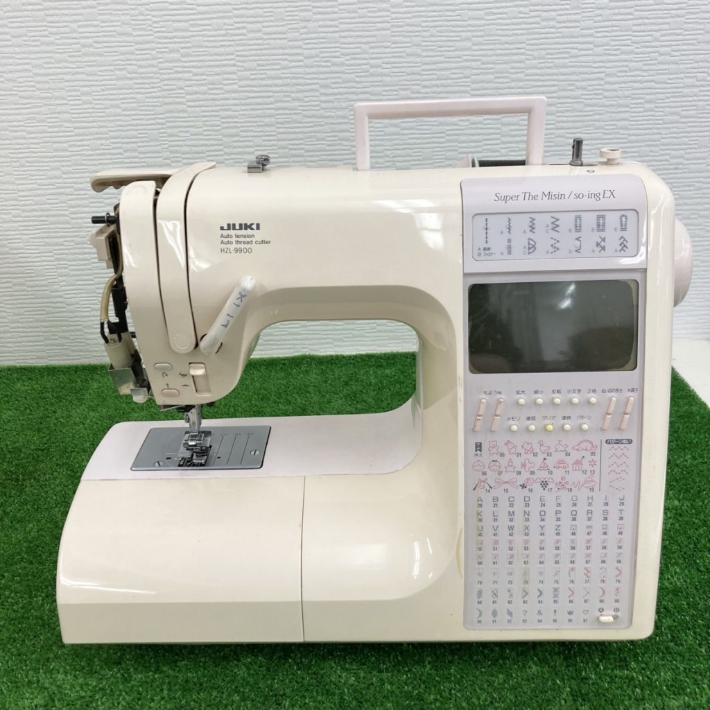JUKI ジューキ ミシン HZL-9900 HANAE MORI 森英恵モデル Super The Misin so-ing EX