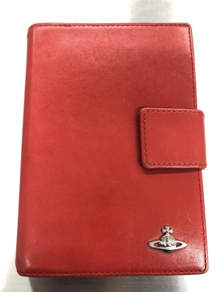 Vivienne Westwood ヴィヴィアン・ウエストウッド 手帳 本革 スケジュール帳 レディース メンズ レッド 赤