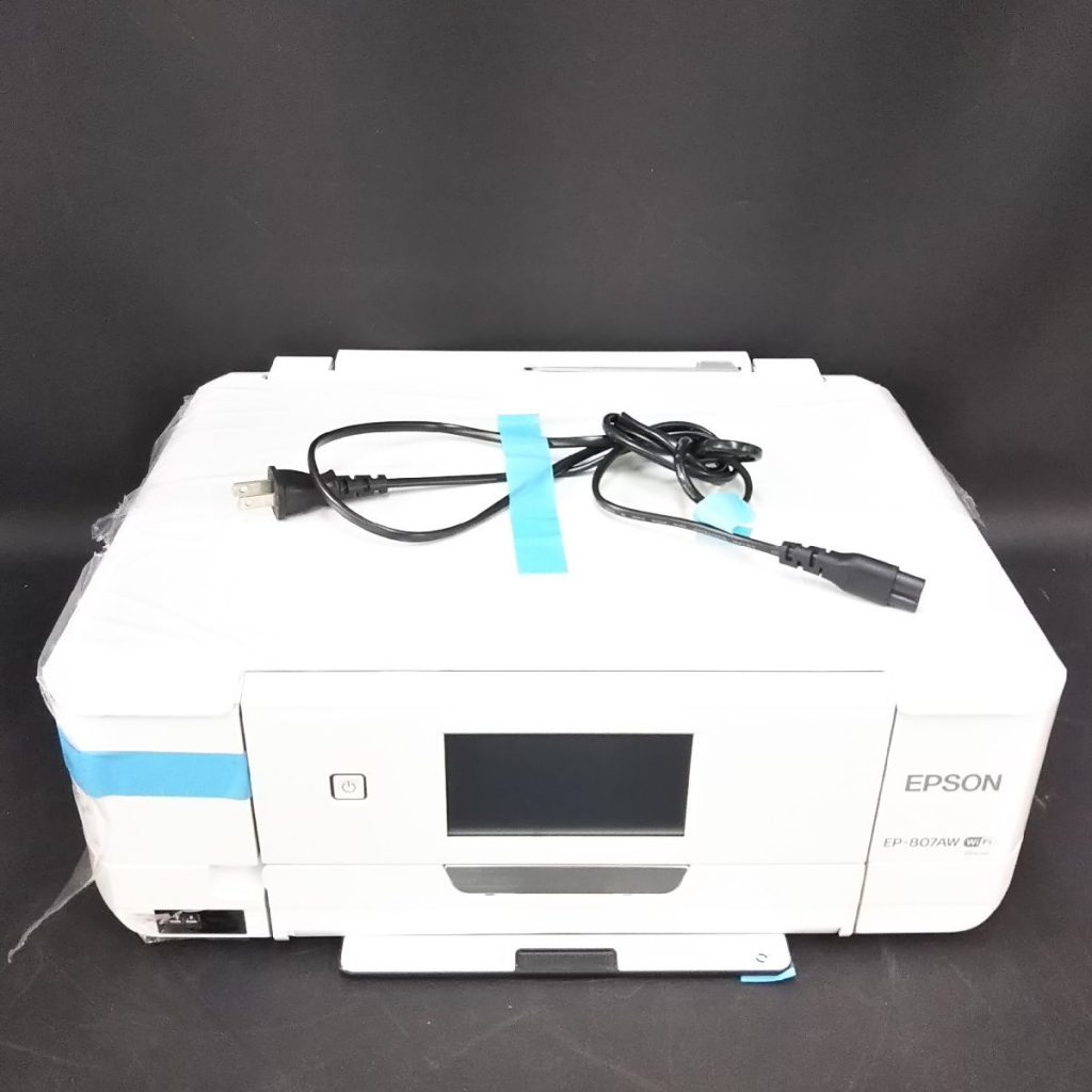 通電OK!! EPSON エプソン インクジェット複合機 EP-807AW 2015年製 プリンター 現状品