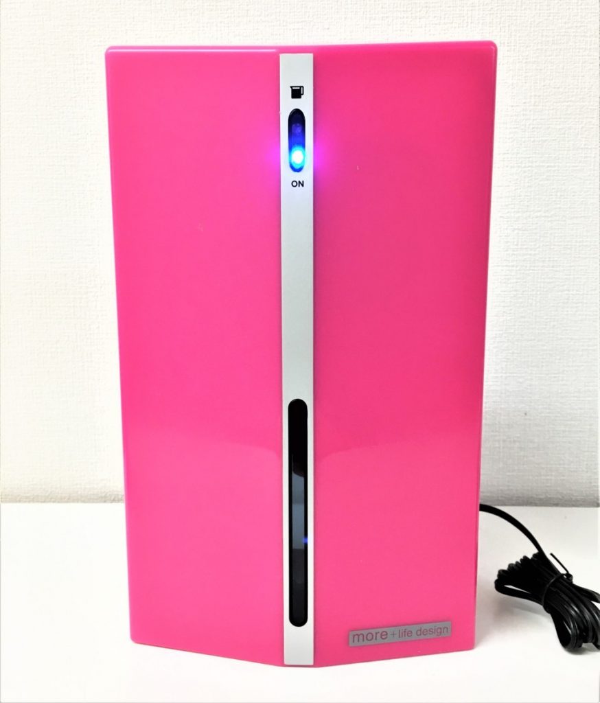 マクロス more+life design 除湿器 パワフル 省エネ コンパクト ピンク