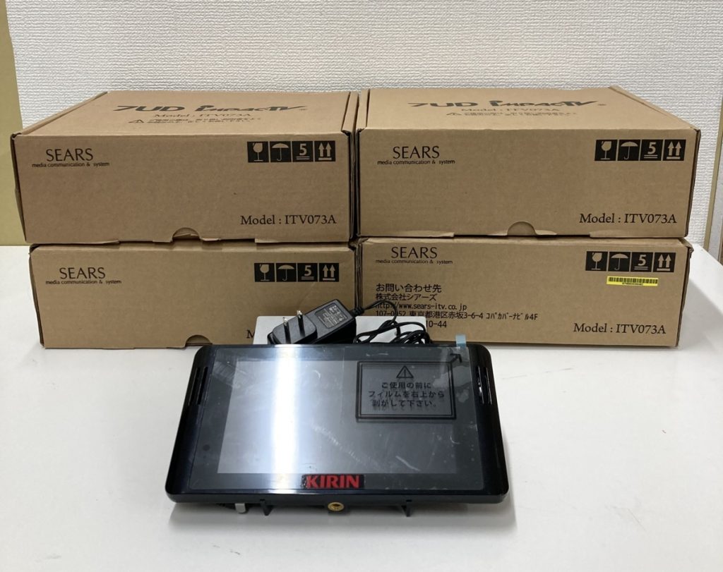 モニター シアーズ SEARS 電子POP デジタルポップ 7CU IMPAC-TV ITV073A 7インチ まとめ 5台セット デジタルサイネージ