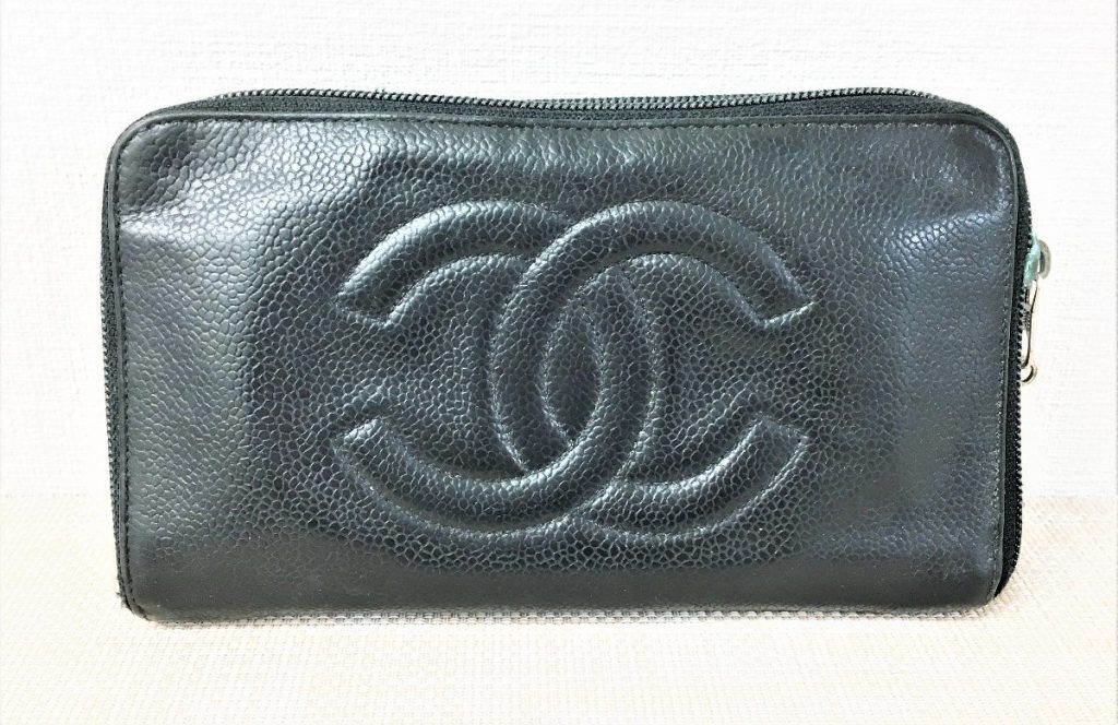 シャネル CHANEL　ラウンドファスナー　長財布