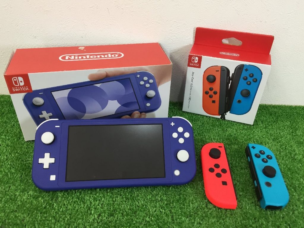 Nintendo 任天堂 Switch Lite スイッチ ライト ブルー / Joy-Con ジョイコン(L)ネオンレッド(R)ネオンブルー