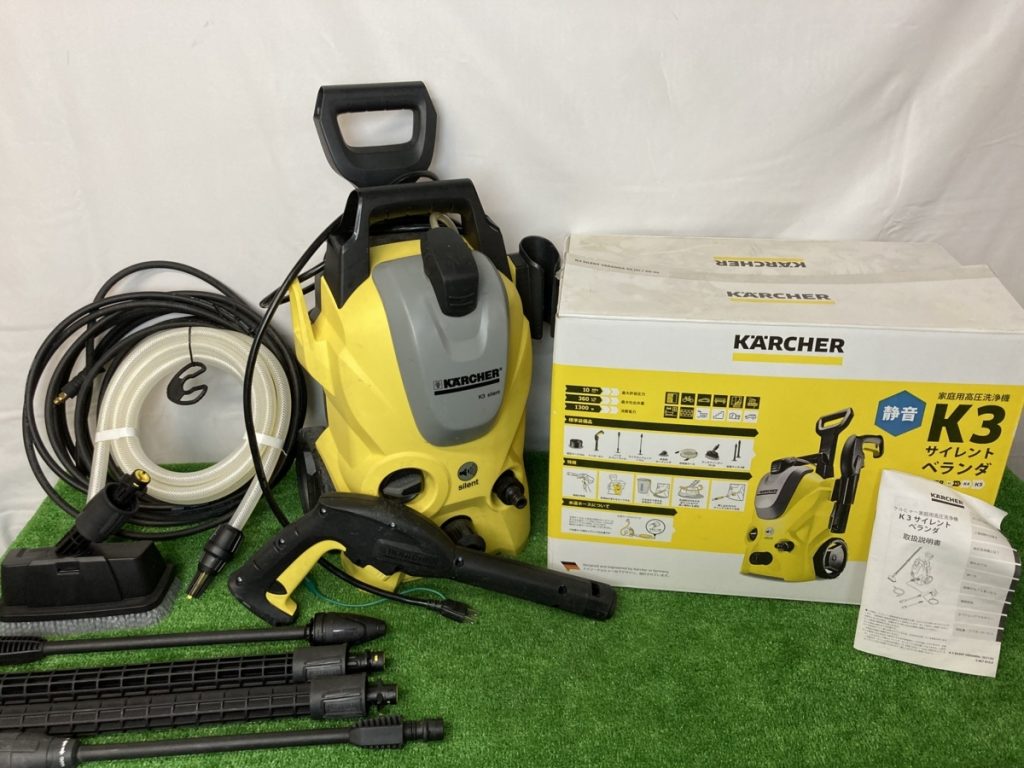KARCHER ケルヒャー 高圧洗浄機 K3 サイレント ベランダ 静音 東日本 ５０Hz　簡易通電確認のみ