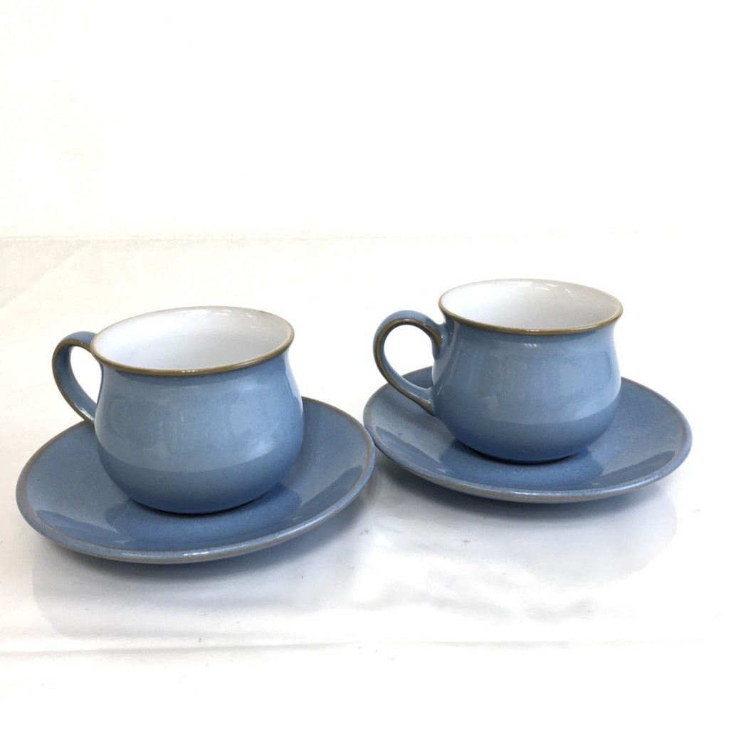 DENBY ENGLAND デンビー イングランド カップ＆ソーサー 2客セット