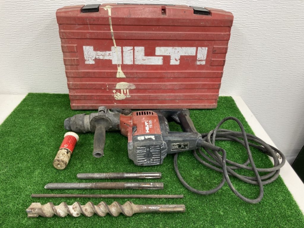 HILTI ヒルティ ロータリーハンマードリル TE55 はつり 穴あけ 破砕 ケース入