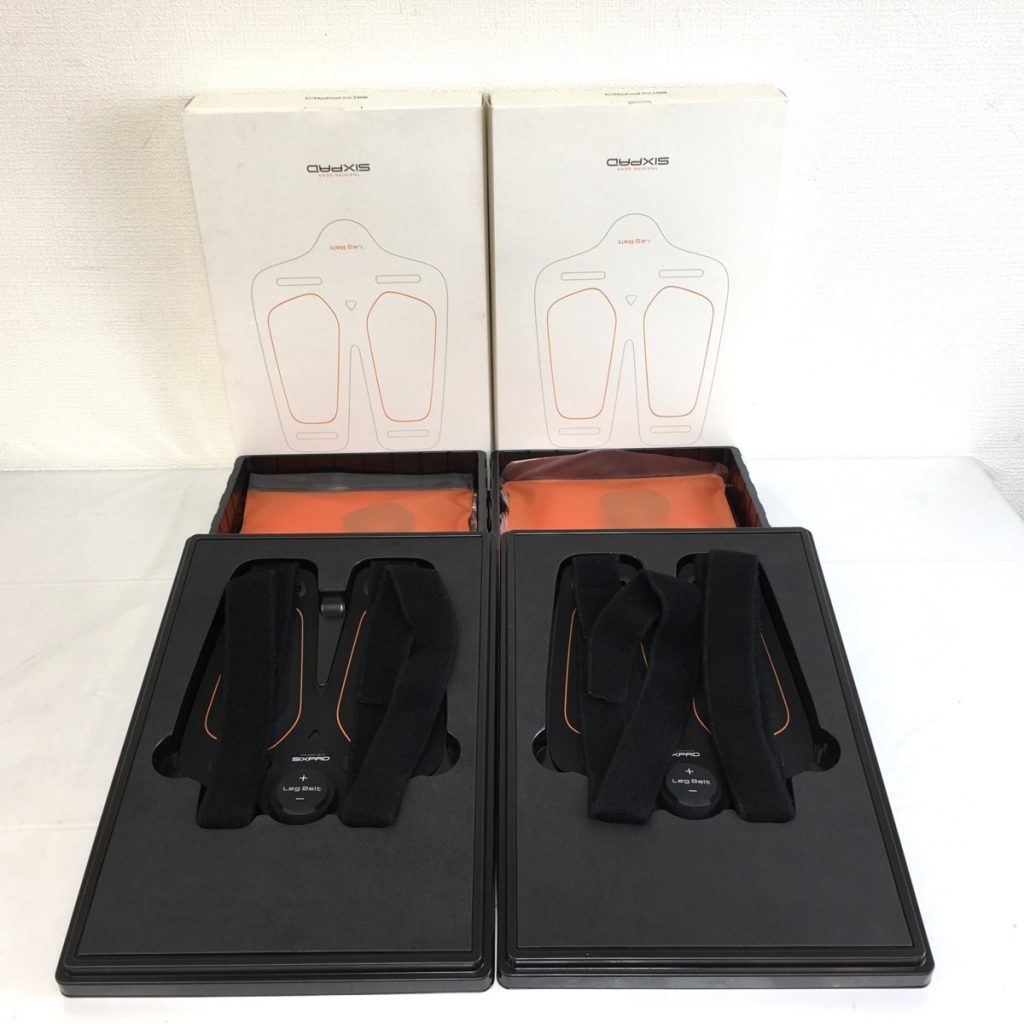 SIXPAD レッグベルト×2 シックスパッド TRAINING GEAR