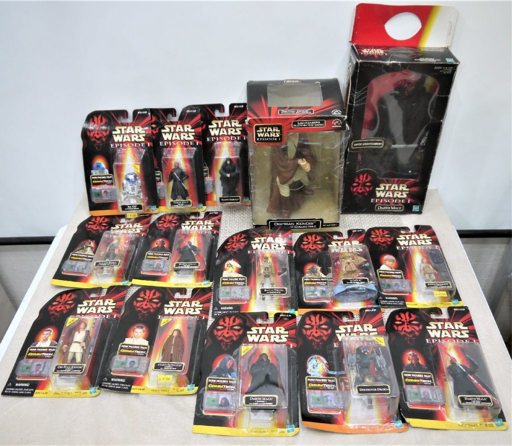 スターウォーズ エピソード1 コムテック ベーシック フィギュア 他 まとめ売り