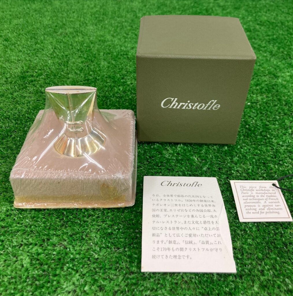Chlistofle クリストフル カードスタンド シルバー 銀製品