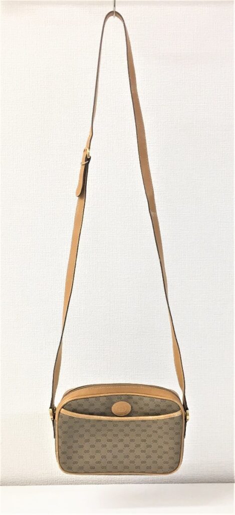 GUCCI グッチ ショルダーバッグ GG柄 レディース レザー