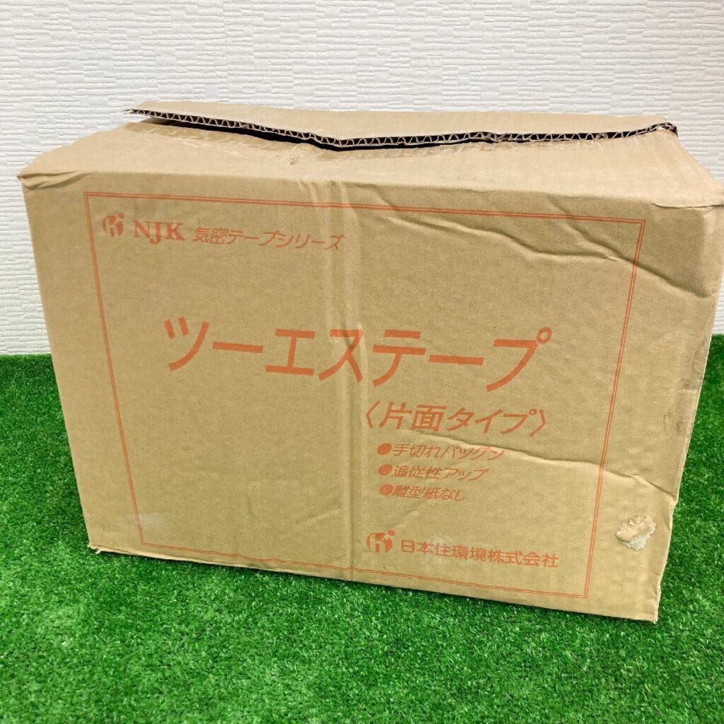 日本住環境株式会社 ツーエステープ 片面タイプ ホワイト 1箱３０巻入り 幅50㎜ 長さ20m 厚み0.2㎜